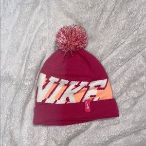 Nike hat.